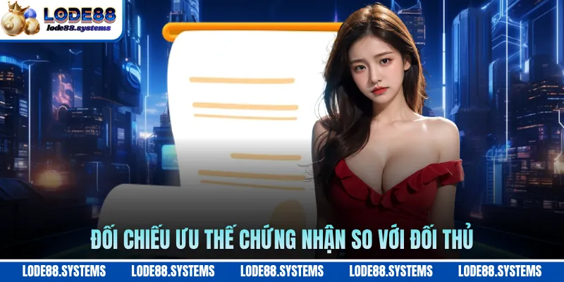 Đối chiếu ưu thế chứng nhận so với đối thủ